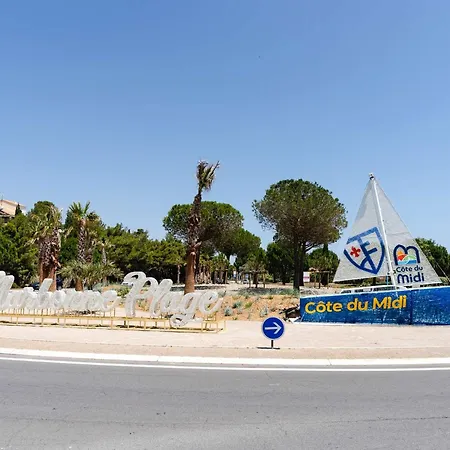 아파트 Lumineux Avec Climatisation, Wifi Et Parking A Narbonne-plage - Fr-1-409-293 나르본